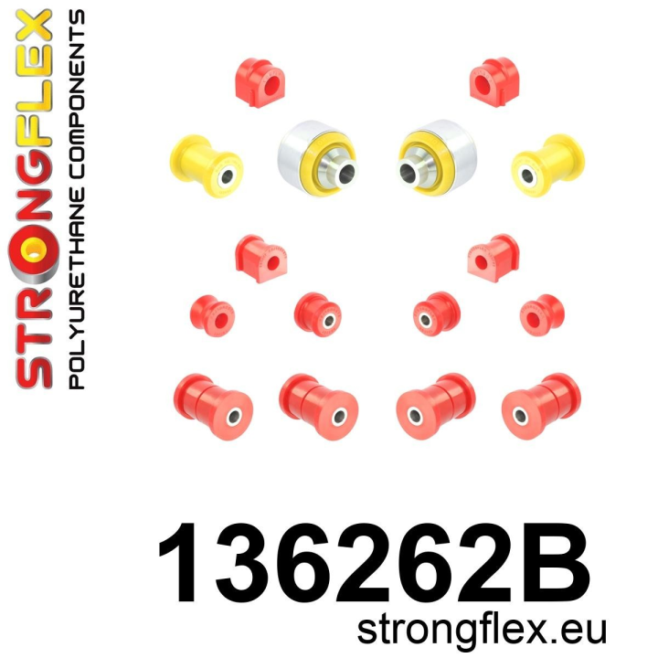 136262B: Kompletny zestaw zawieszenia Strongflex