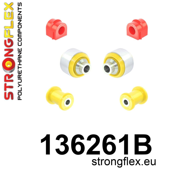 136261B: Zestaw przedniego zawieszenia Strongflex