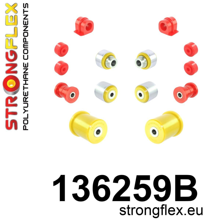136259B: Kompletny zestaw zawieszenia Strongflex
