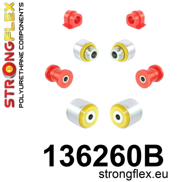 136260B: Zestaw zawieszenia przedniego Strongflex