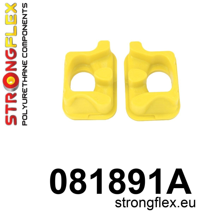 081891A: Wkładki przedniej poduszki silnika SPORT Strongflex