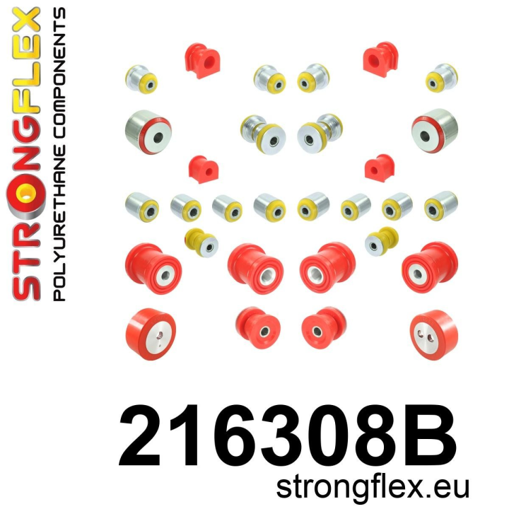 216308B: Kompletny zestaw zawieszenia Strongflex
