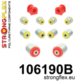 106190B: Zestaw przedniego zawieszenia Strongflex