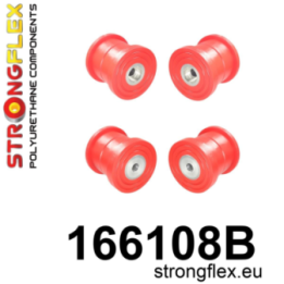 166108B: Zestaw tulei tylnego wózka Strongflex