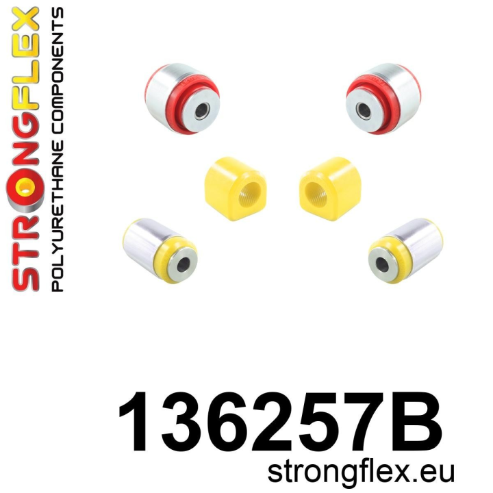 136257B: Zestaw przedniego zawieszenia Strongflex