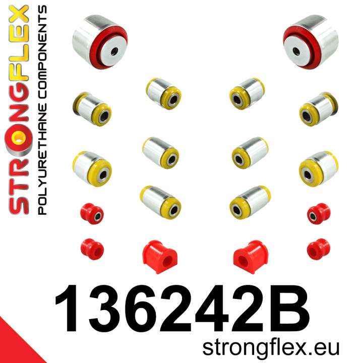 136242B: Zestaw zawieszenia tylnego Strongflex