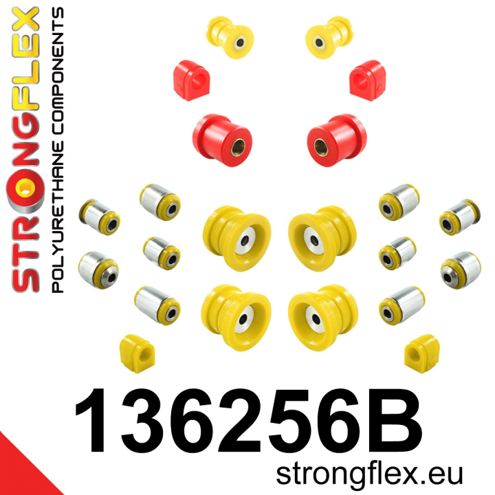 136256B: Kompletny zestaw zawieszenia Strongflex