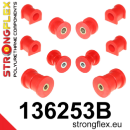 136253B: Zestaw przedniego zawieszenia i tylnej belki Strongflex