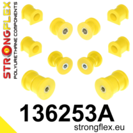 136253A: Zestaw przedniego zawieszenia i tylnej belki SPORT Strongflex