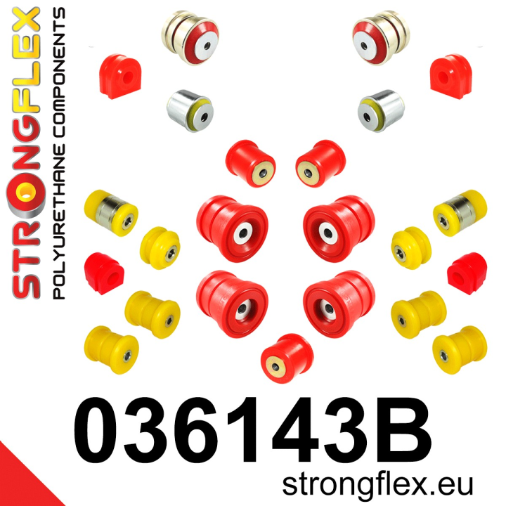 036143B: Kompletny zestaw zawieszenia Strongflex