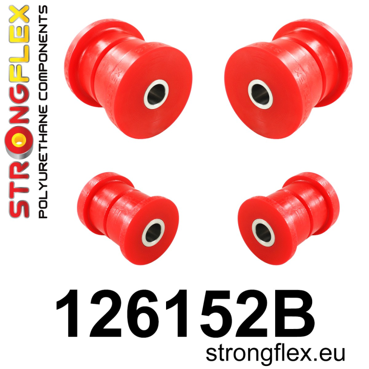 126152B: Zestaw tulei tylnego wózka Strongflex