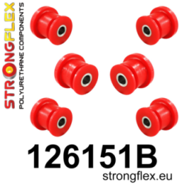 126151B: Zestaw tulei przedniego wózka Strongflex