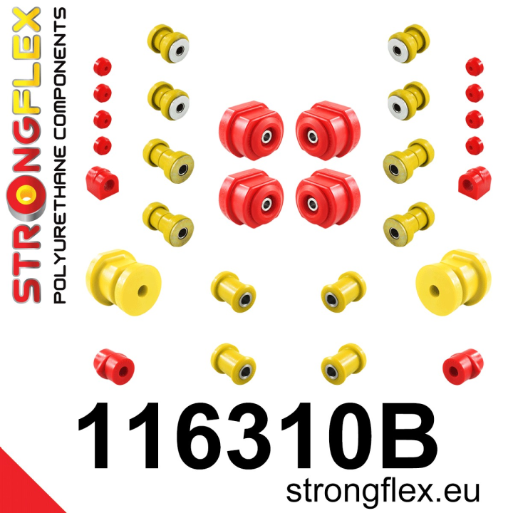 116310B: Kompletny zestaw zawieszenia Strongflex