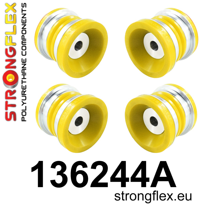136244A: Zestaw tulei przedniego wózka SPORT Strongflex