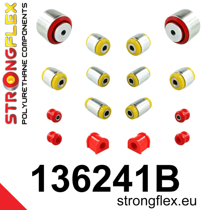 136241B: Zestaw zawieszenia tylnego Strongflex