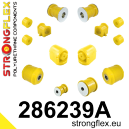 286239A: Zestaw przedniego zawieszenia i tylnej belki SPORT Strongflex