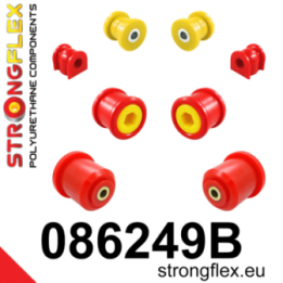 086249B: Zestaw przedniego zawieszenia i tylnej belki Strongflex