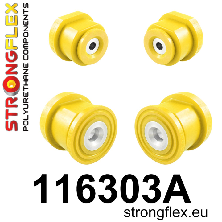116303A: Zestaw tulei tylnego wózka SPORT Strongflex