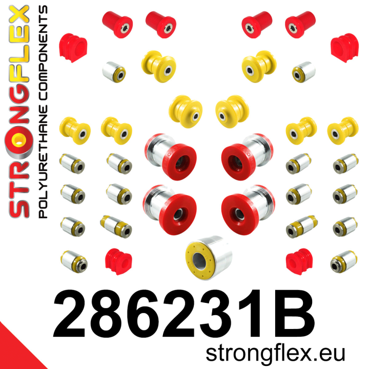 286231B: Kompletny zestaw zawieszenia Strongflex