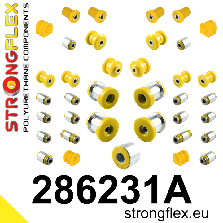 286231A: Kompletny zestaw zawieszenia SPORT Strongflex
