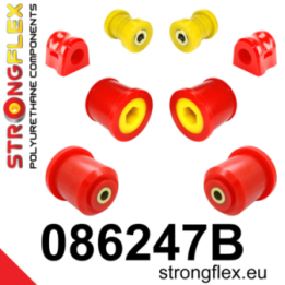086247B: Zestaw przedniego zawieszenia i tylnej belki Strongflex