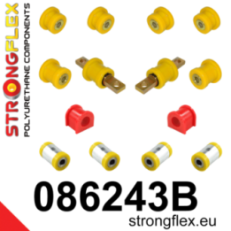 086243B: Zestaw zawieszenia tylnego (bez tulei 081105B) Strongflex