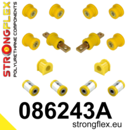 086243A: Zestaw zawieszenia tylnego (bez tulei 081105B) SPORT Strongflex
