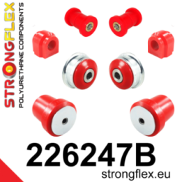 226247B: Zestaw przedniego zawieszenia i tylnej belki Strongflex