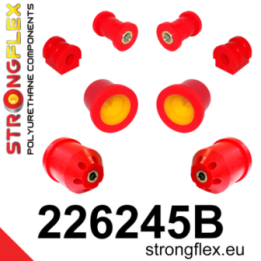 226245B: Zestaw przedniego zawieszenia i tylnej belki Strongflex