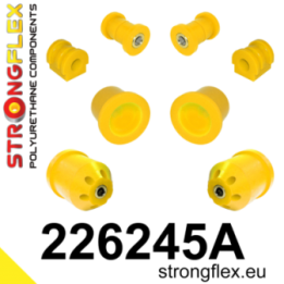 226245A: Zestaw przedniego zawieszenia i tylnej belki SPORT Strongflex