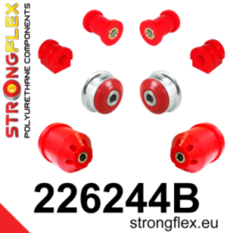 226244B: Zestaw przedniego zawieszenia i tylnej belki Strongflex
