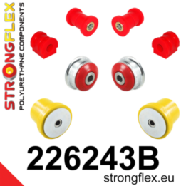 226243B: Zestaw przedniego zawieszenia i tylnej belki Strongflex