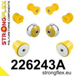226243A: Zestaw przedniego zawieszenia i tylnej belki SPORT Strongflex