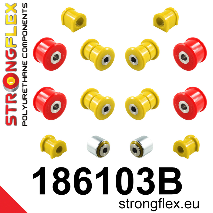 186103B: Kompletny zestaw zawieszenia Strongflex