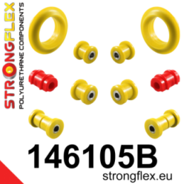 146105B: Zestaw przedniego zawieszenia i tylnej belki Strongflex