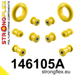 146105A: Zestaw przedniego zawieszenia i tylnej belki SPORT Strongflex