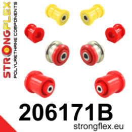 206171B: Zestaw przedniego zawieszenia i tylnej belki Strongflex
