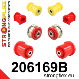 206169B: Zestaw przedniego zawieszenia i tylnej belki Strongflex