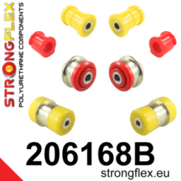 206168B: Zestaw przedniego zawieszenia i tylnej belki Strongflex