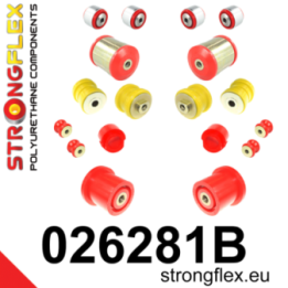 026281B: Zestaw przedniego zawieszenia i tylnej belki Strongflex