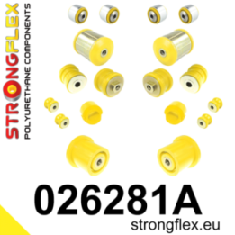 026281A: Zestaw przedniego zawieszenia i tylnej belki SPORT Strongflex
