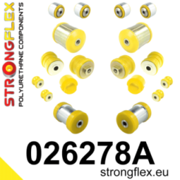 026278A: Zestaw przedniego zawieszenia i tylnej belki SPORT Strongflex