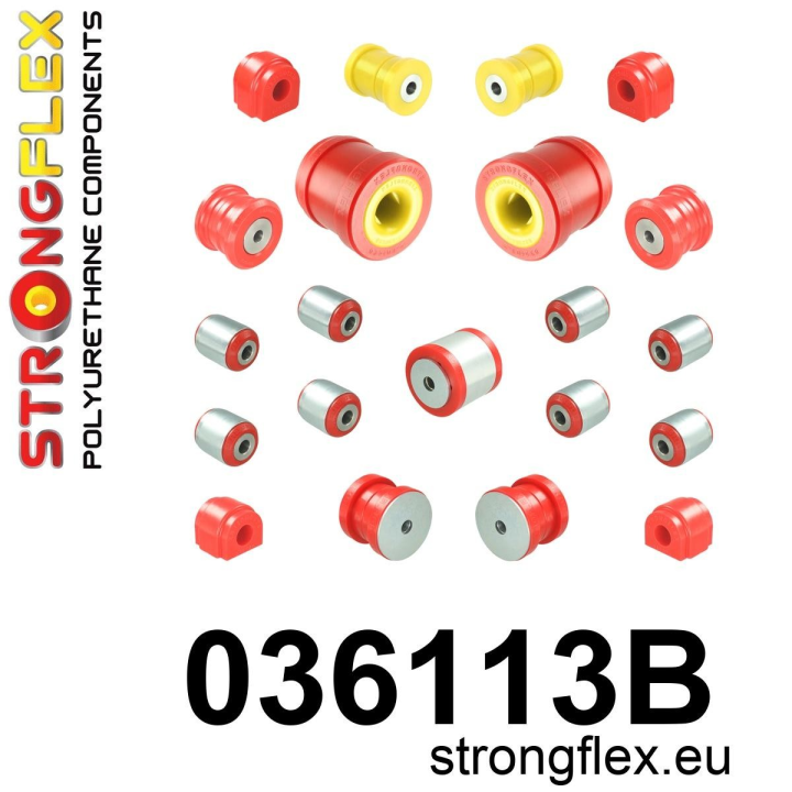 036113B: Kompletny zestaw zawieszenia Strongflex