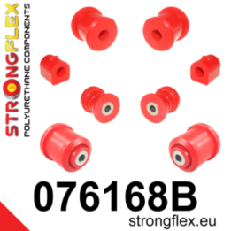 076168B: Zestaw przedniego zawieszenia i tylnej belki Strongflex
