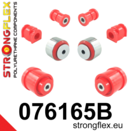 076165B: Zestaw przedniego zawieszenia i tylnej belki Strongflex