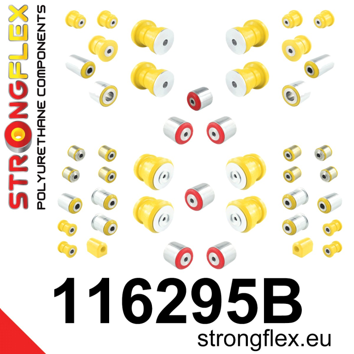 116295B: Kompletny zestaw zawieszenia Strongflex