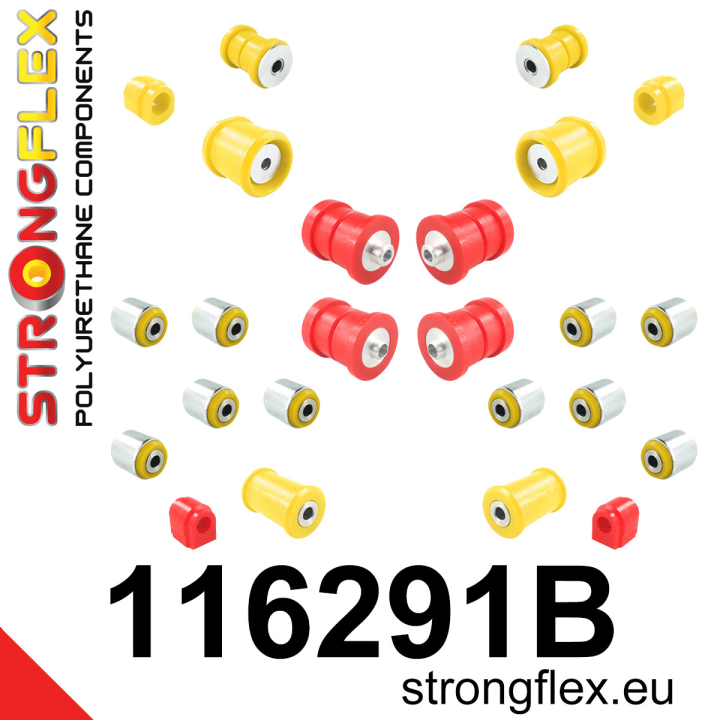 116291B: Kompletny zestaw zawieszenia Strongflex