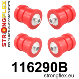 116290B: Zestaw tulei tylnego wózka Strongflex