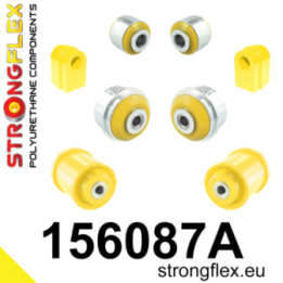 156087A: Zestaw przedniego zawieszenia i tylnej belki SPORT Strongflex