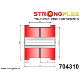 704310: Tuleja uniwersalna 70mm Strongflex